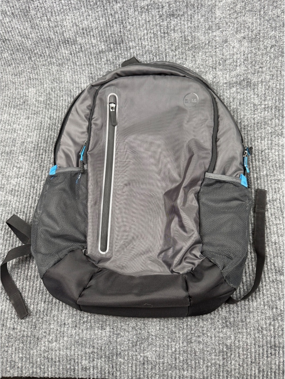 Dell Laptop Backpack Gray Black Business Travel Computer Bag